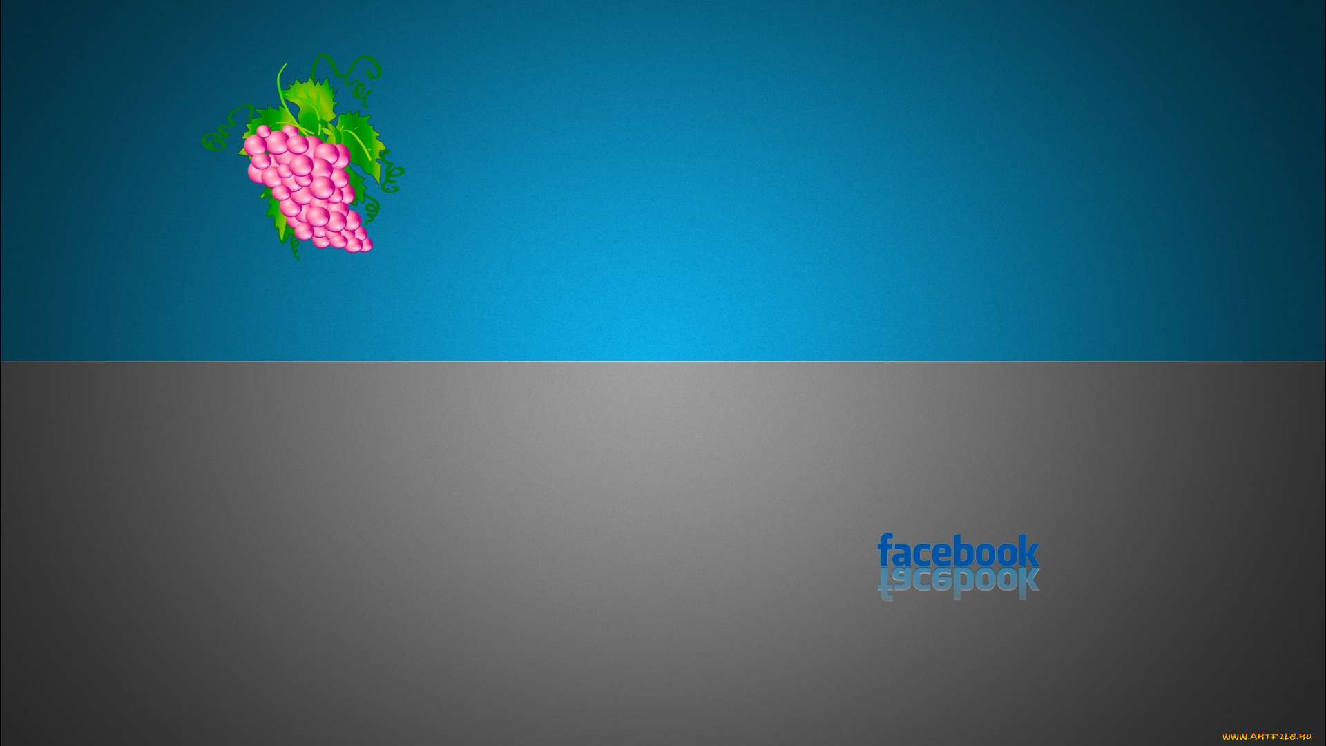 компьютеры, facebook, фон, логотип