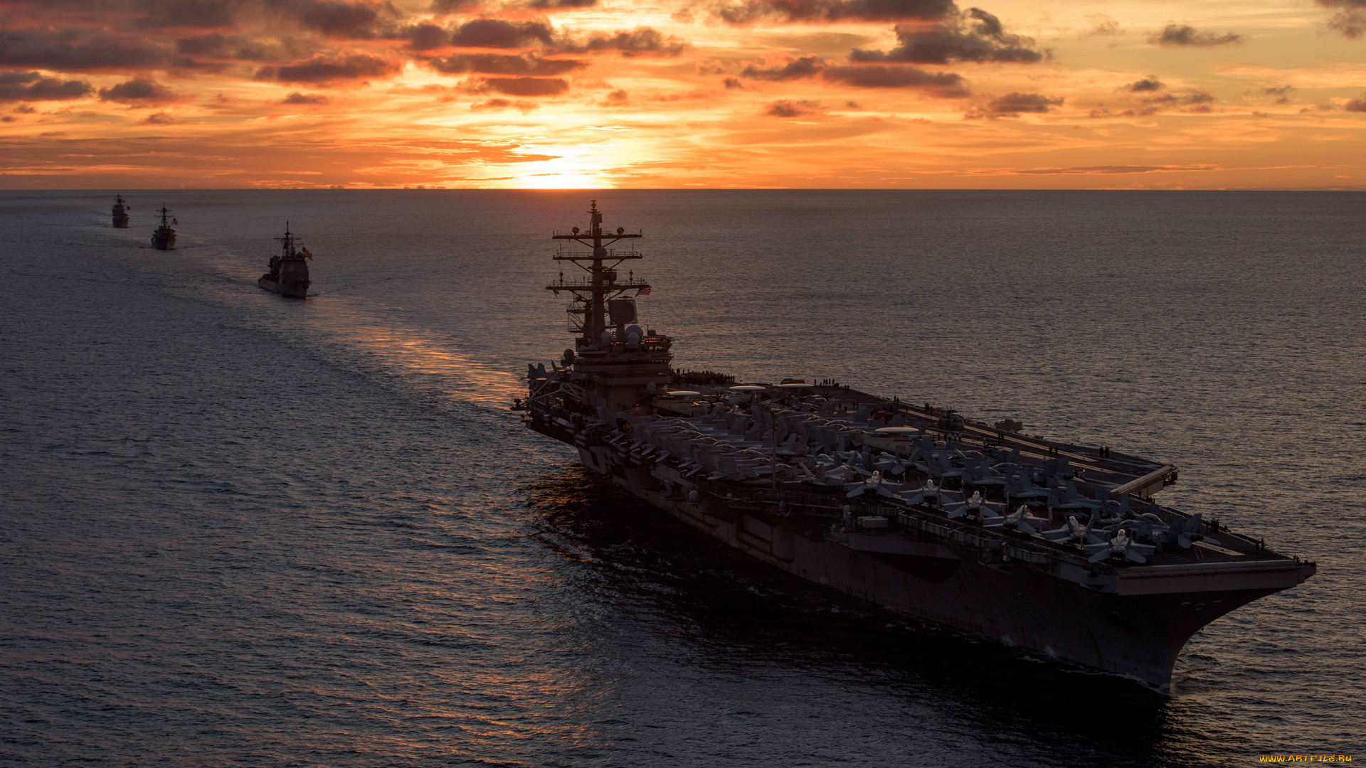 корабли, авианосцы, , вертолётоносцы, корабль, море