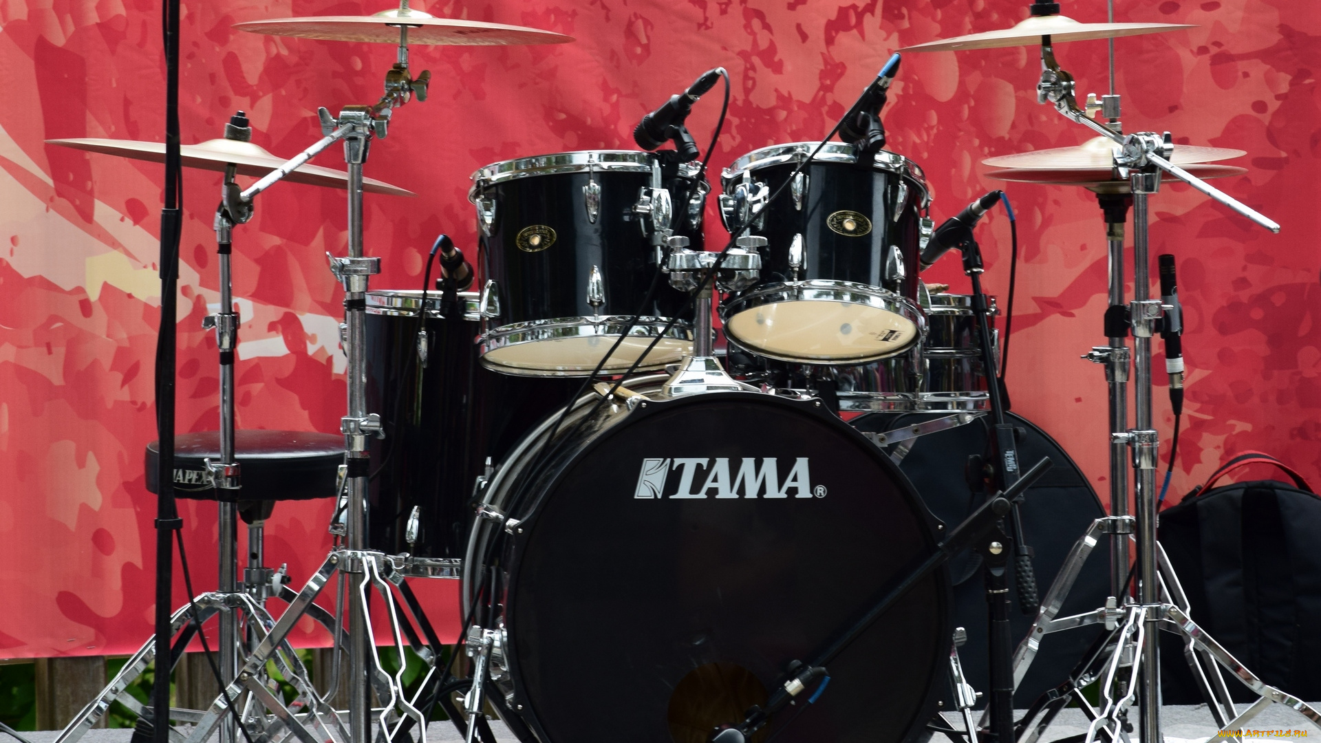 музыка, -музыкальные, инструменты, барабаны