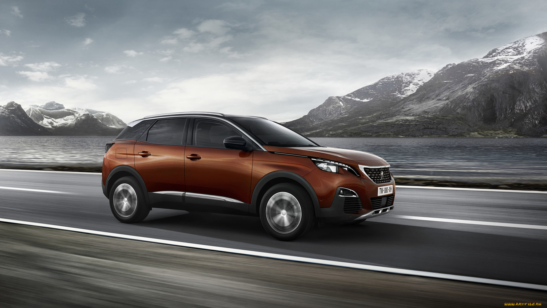 peugeot, 3008, 2017, автомобили, peugeot, 2017, 3008