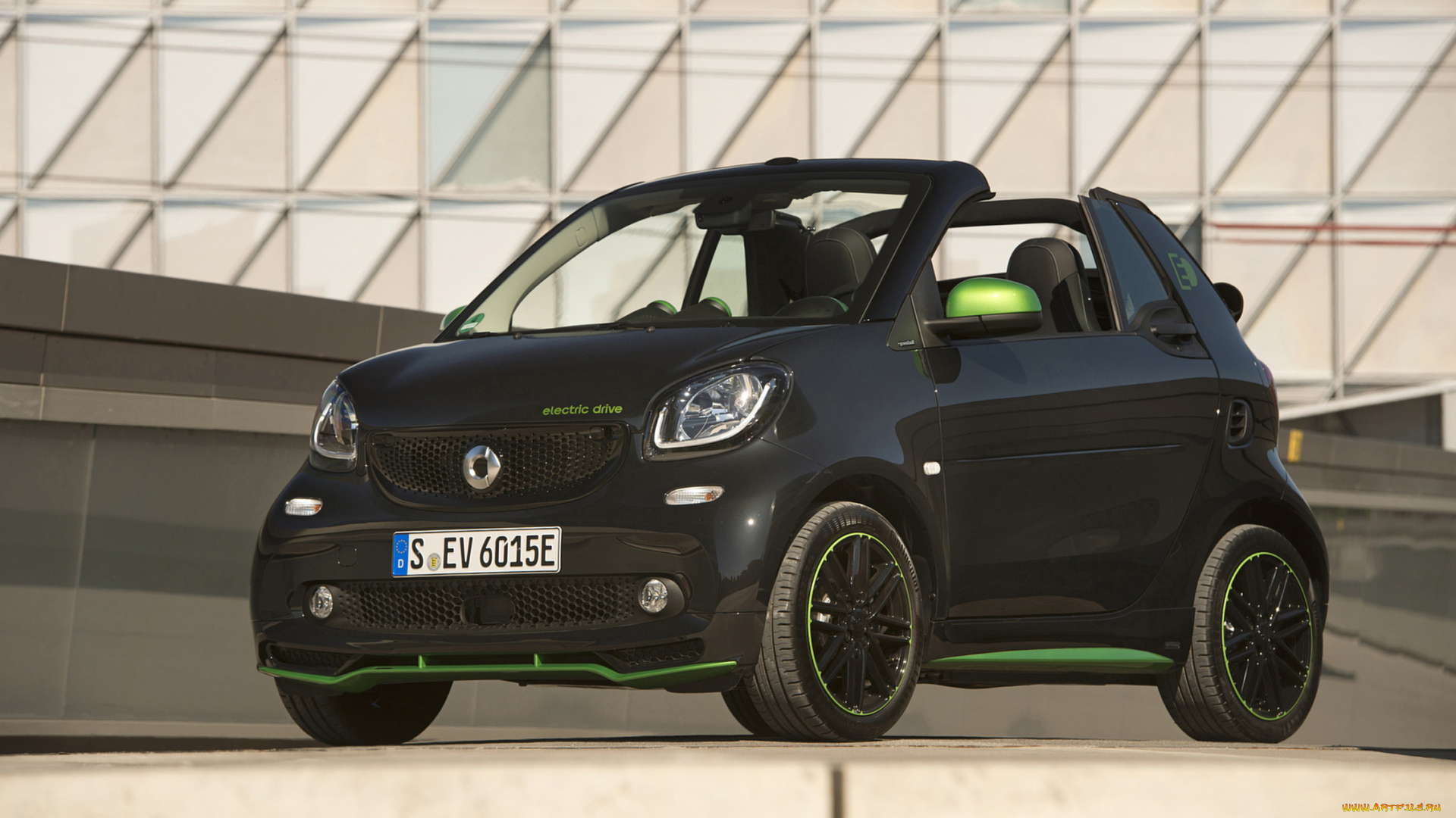 smart, fortwo, cabrio, electric, drive, 2018, автомобили, smart, cabrio, 2018, drive, electric, two, for