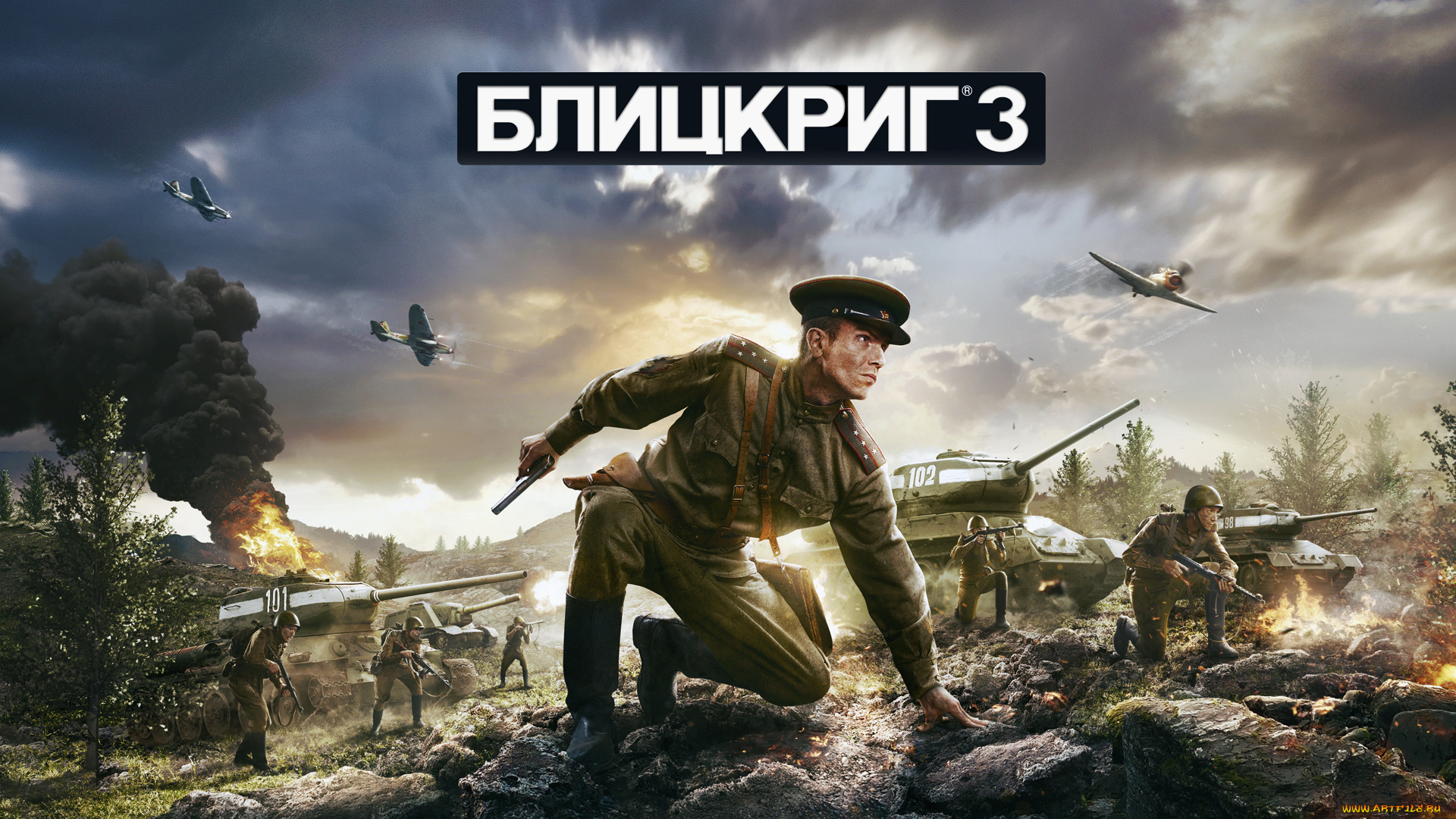 видео, игры, blitzkrieg, 3, онлайн, стратегия, blitzkrieg, 3