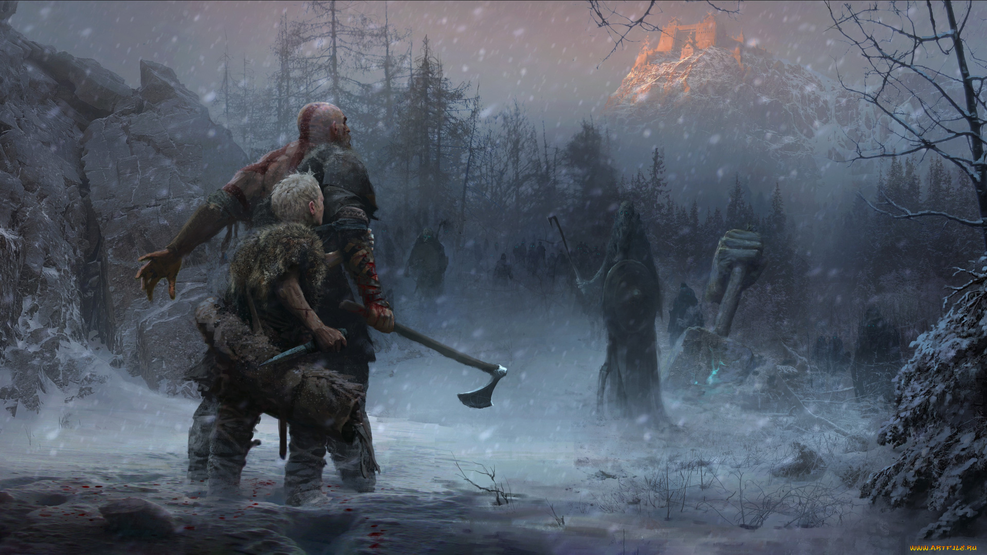 видео, игры, god, of, war, , 2017, action, ролевая, god, of, war