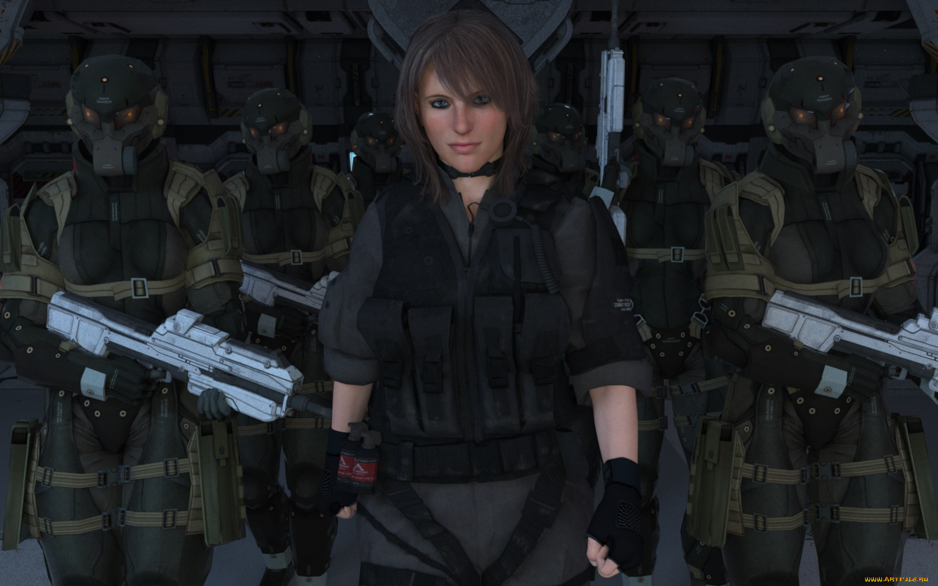 3д, графика, фантазия, , fantasy, взгляд, девушка, фон