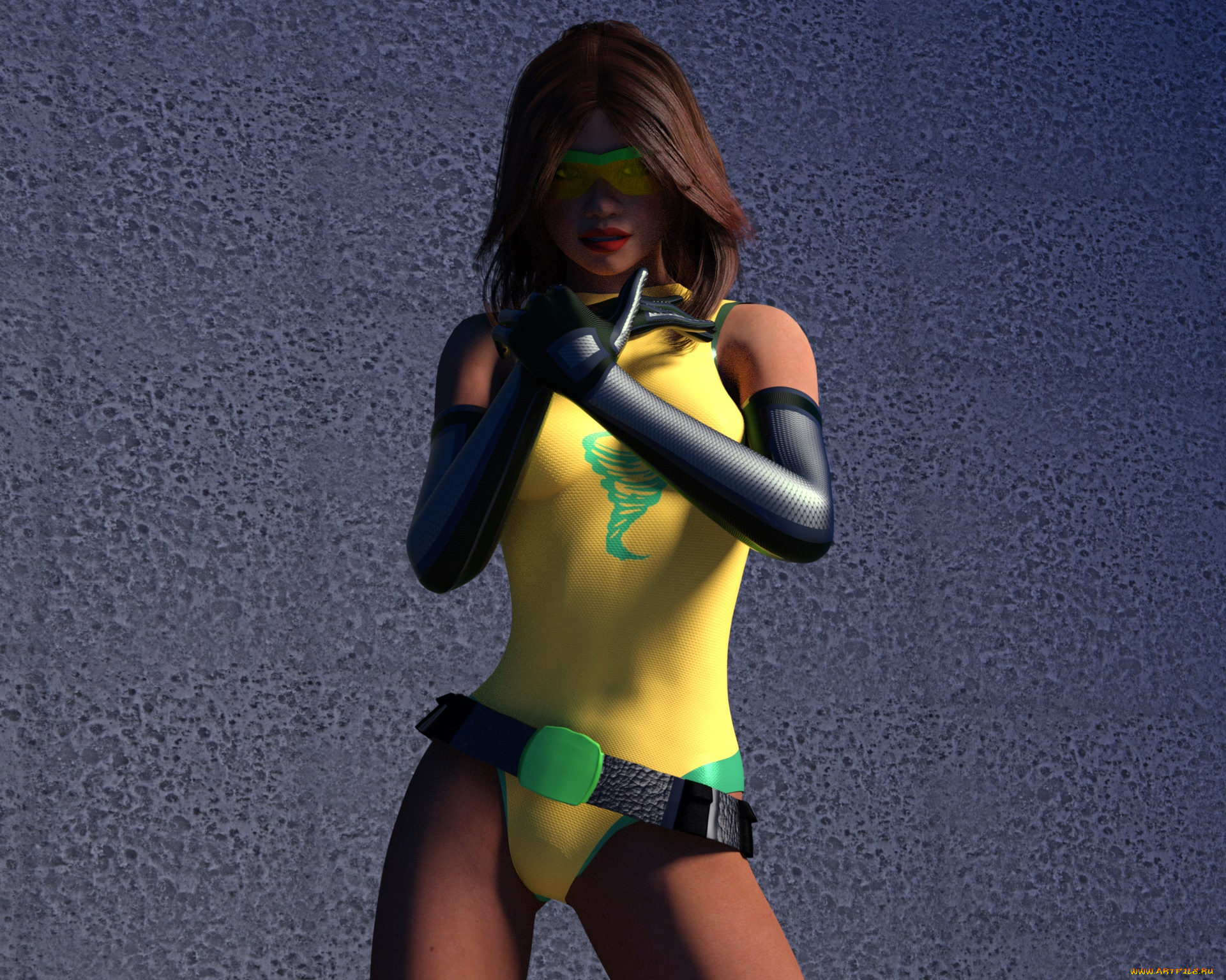 3д, графика, люди, , people, девушка, взгляд, фон