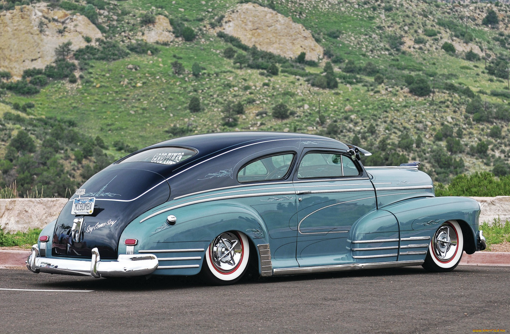 1946-chevrolet-fleetline, автомобили, custom, classic, car, chevrolet