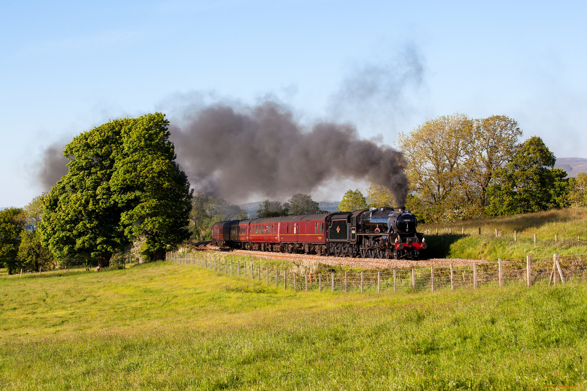 техника, паровозы, рельсы, паровоз