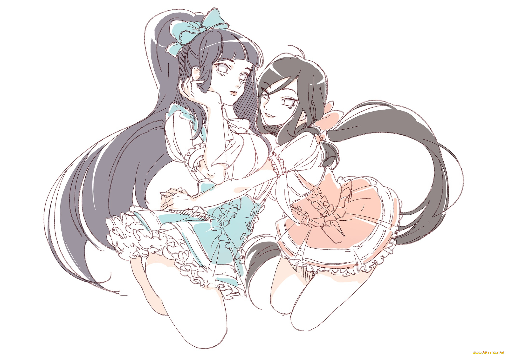 аниме, naruto, девочки