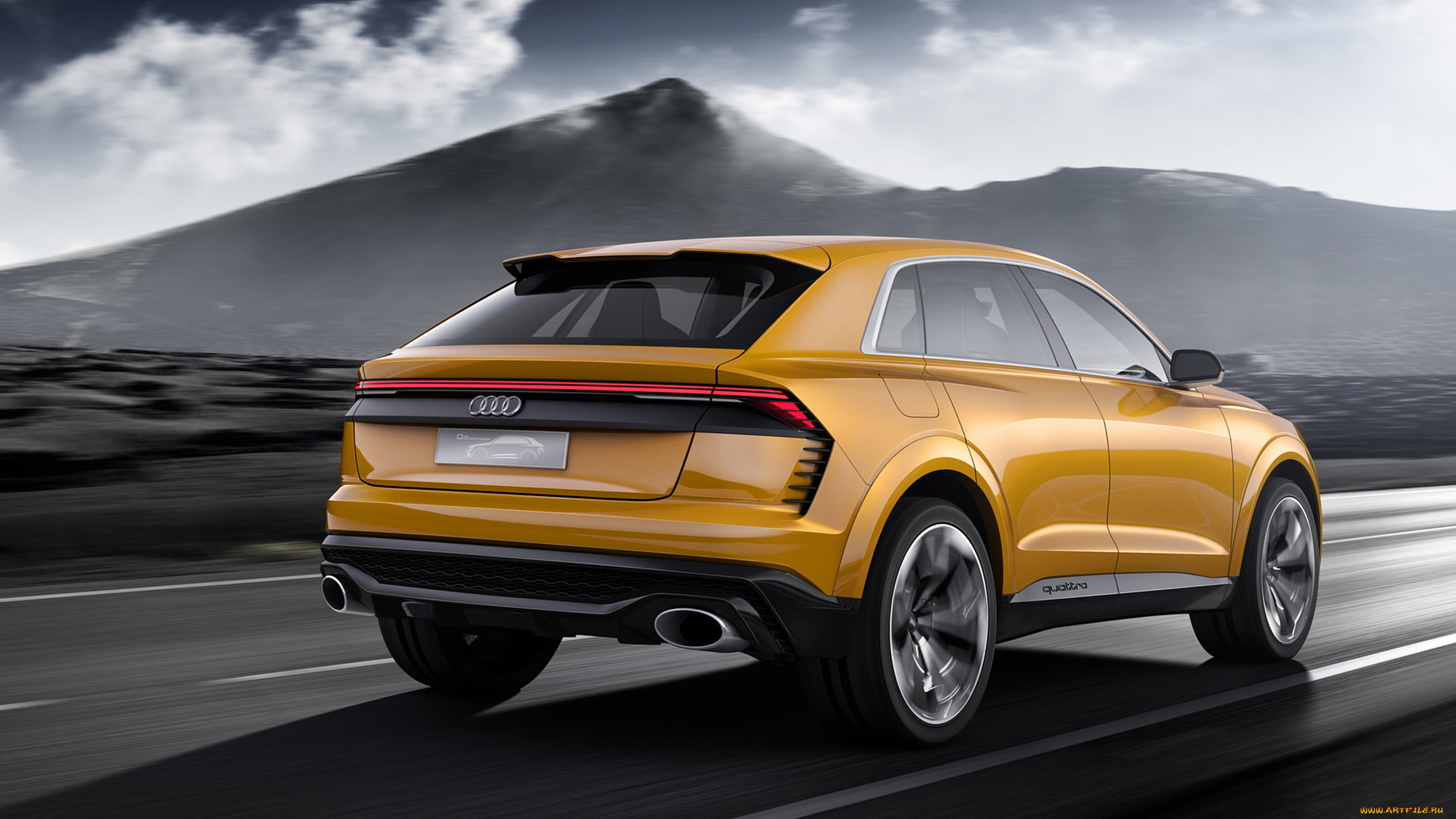 audi, q8, sport, concept, 2018, автомобили, audi, 2018, concept, sport, q8