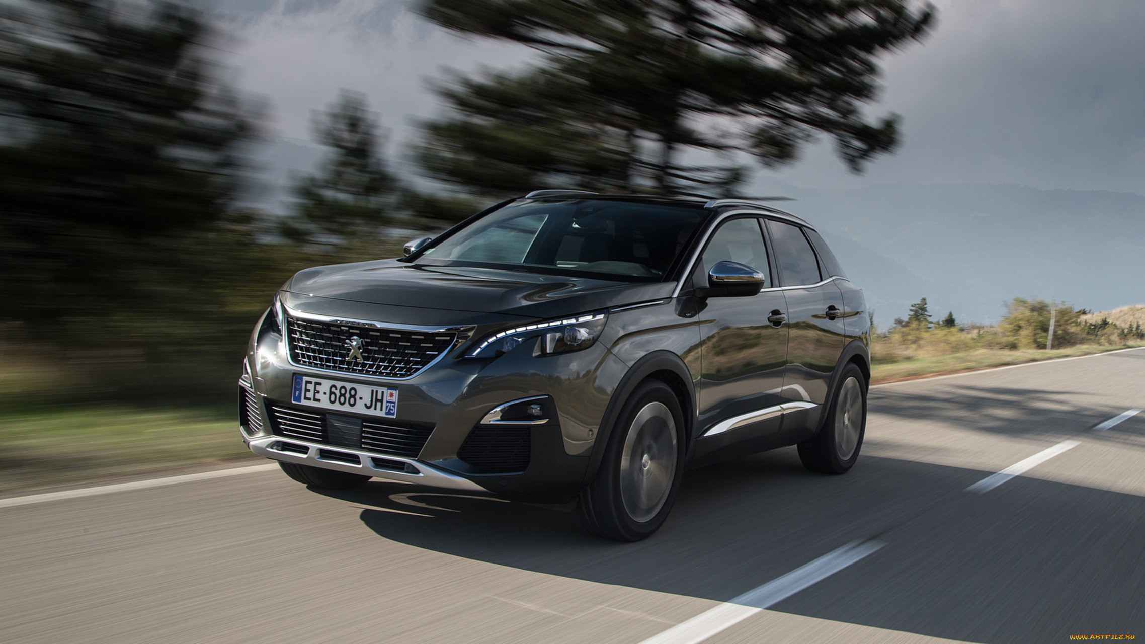 peugeot, 3008, 2017, автомобили, peugeot, 2017, 3008