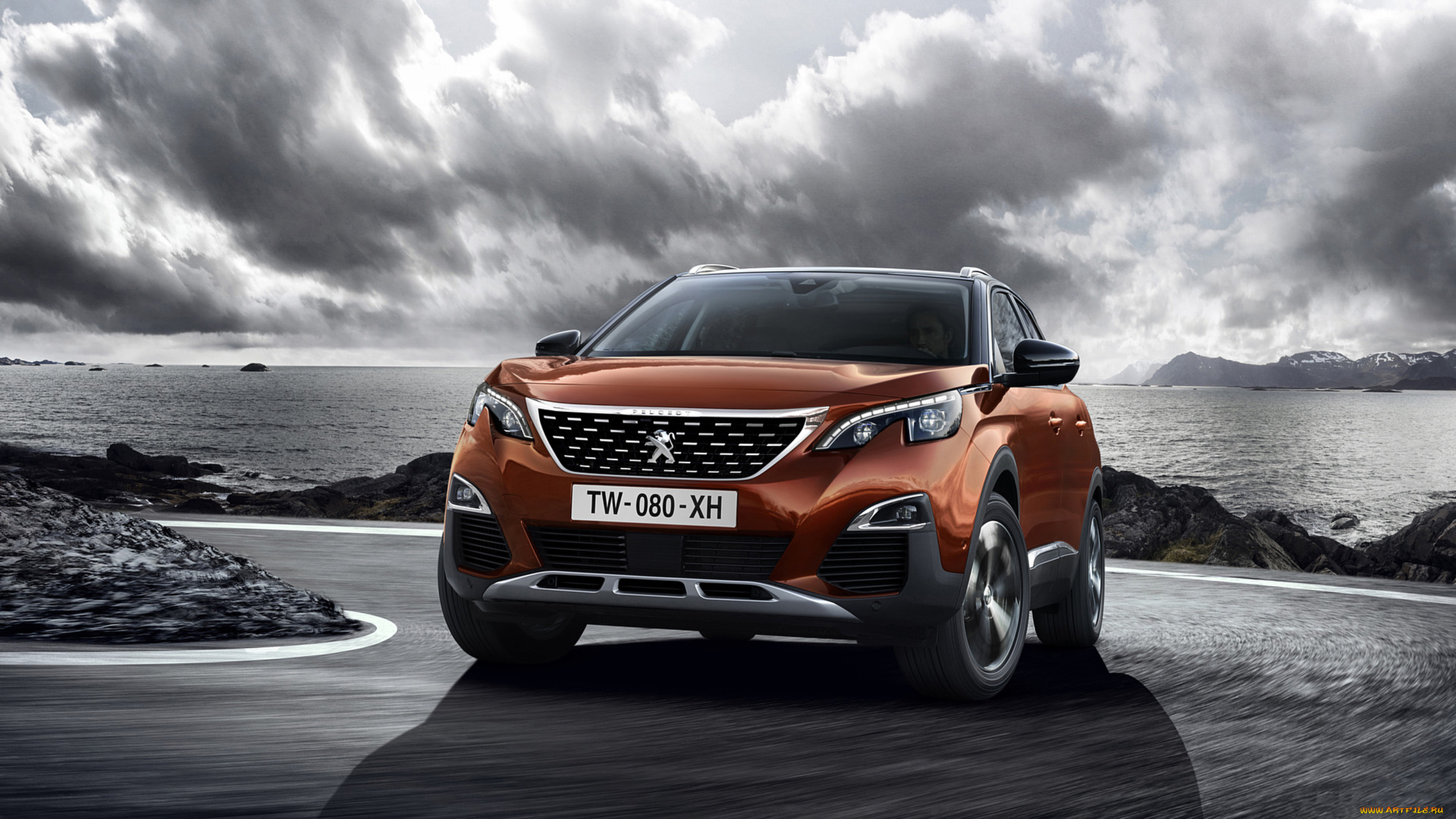 peugeot, 3008, 2017, автомобили, peugeot, 3008, 2017