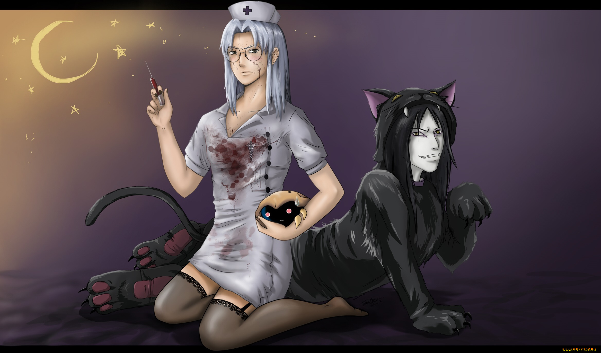 аниме, naruto, орочимару, кабуто