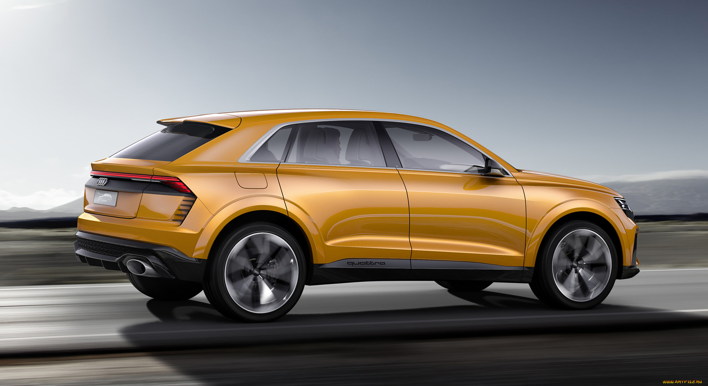 audi, q8, sport, concept, 2018, автомобили, audi, concept, sport, q8, 2018
