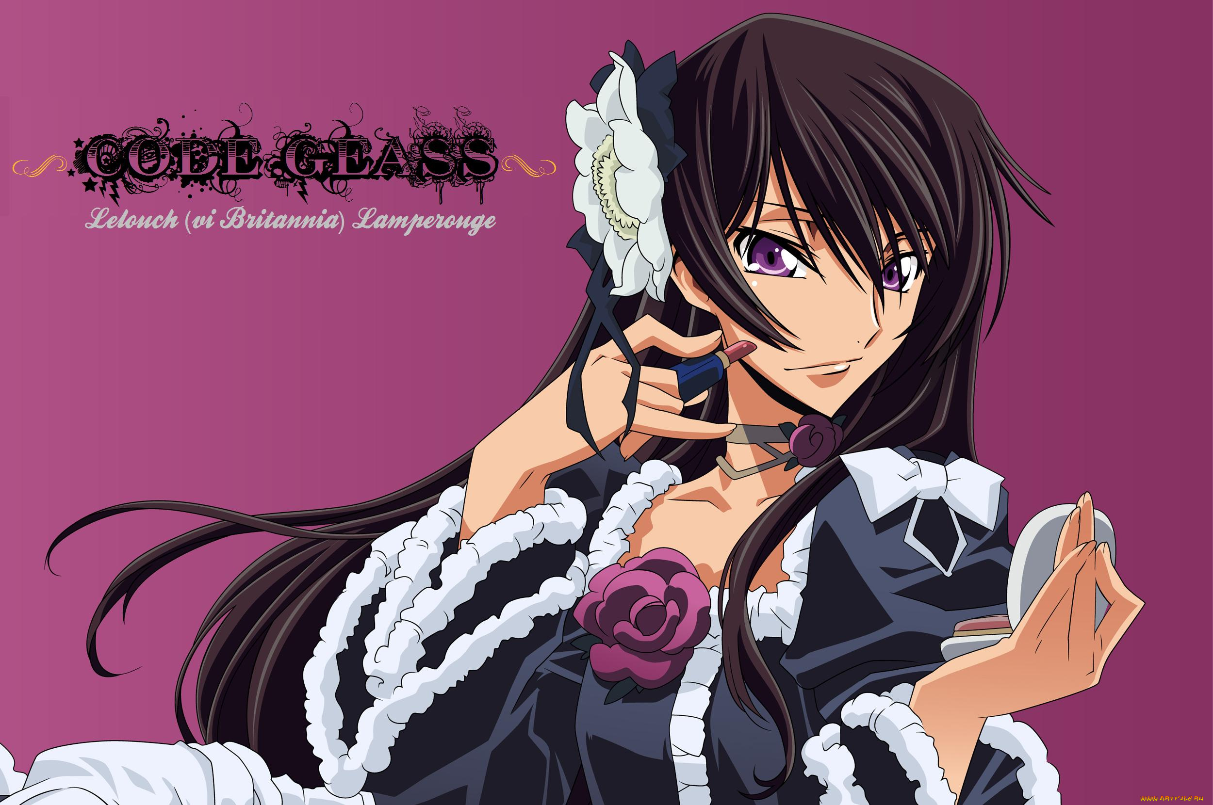 аниме, code, geass, персонаж