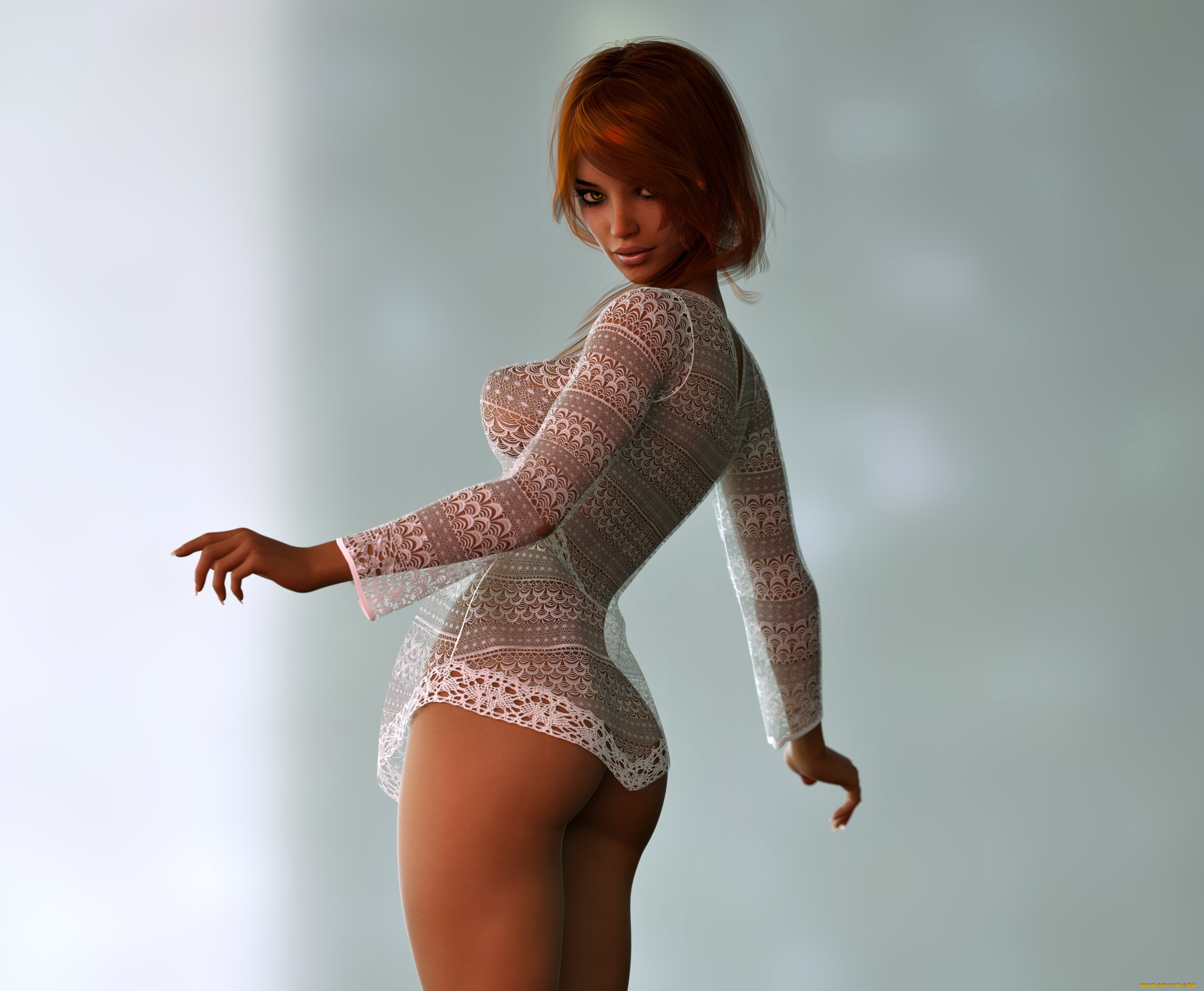 3д, графика, люди, , people, фон, взгляд, девушка