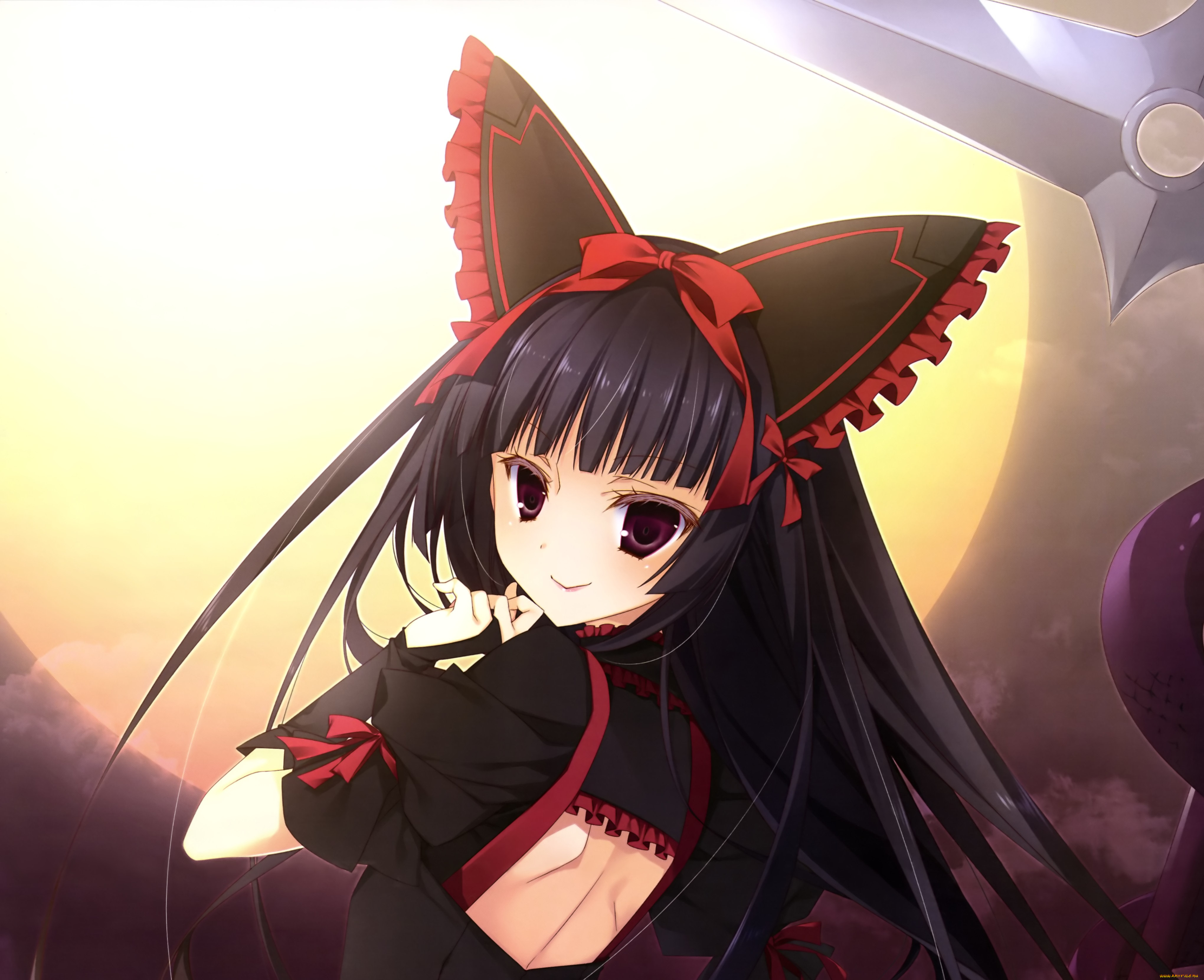 аниме, gate, девушка