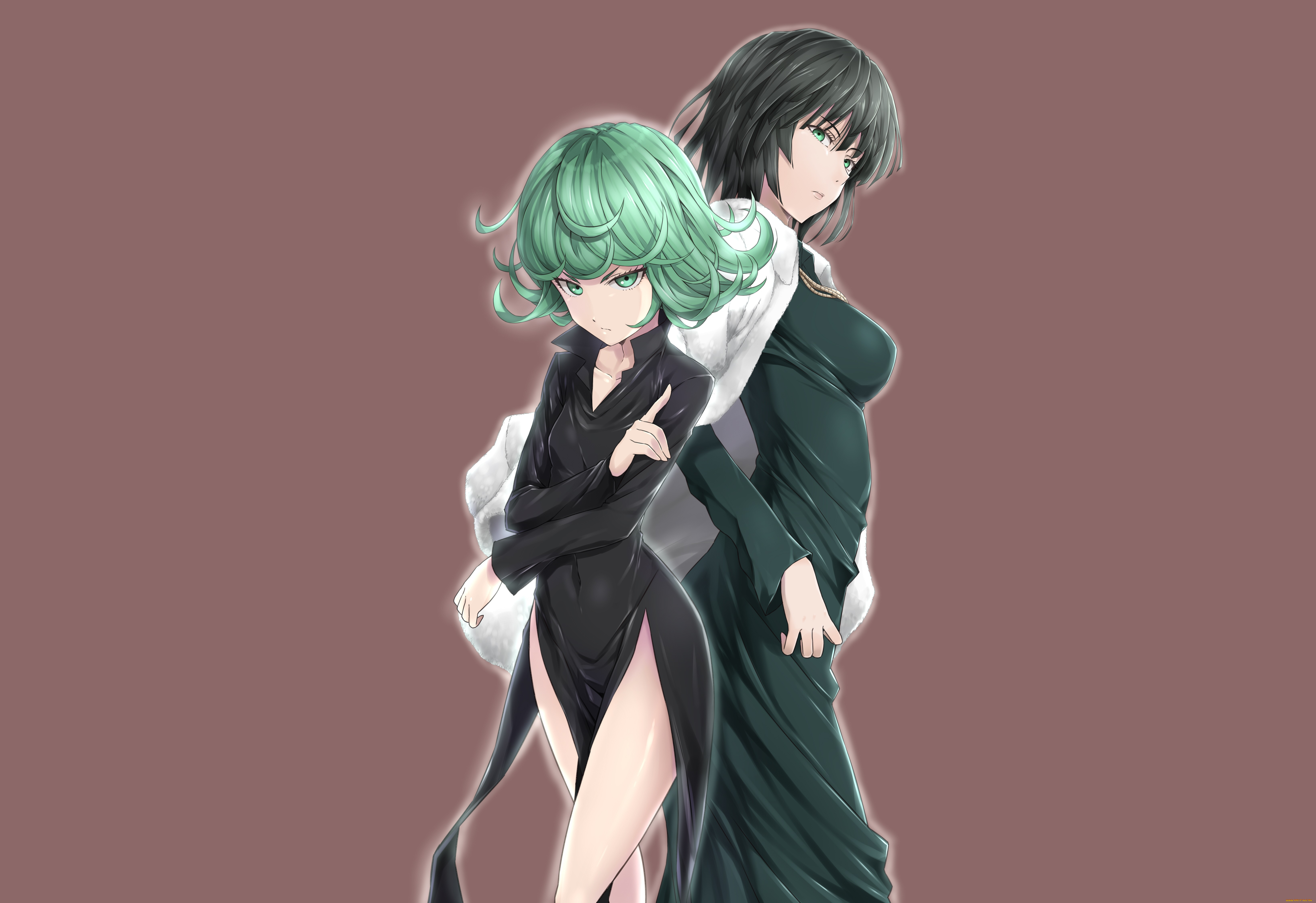 аниме, one, punch, man, девушки