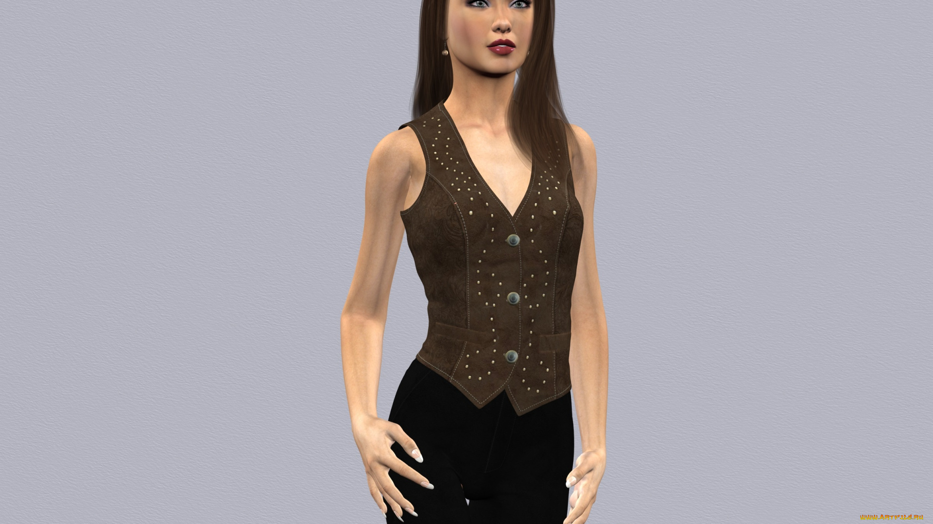 3д, графика, люди, , people, девушка, взгляд, фон