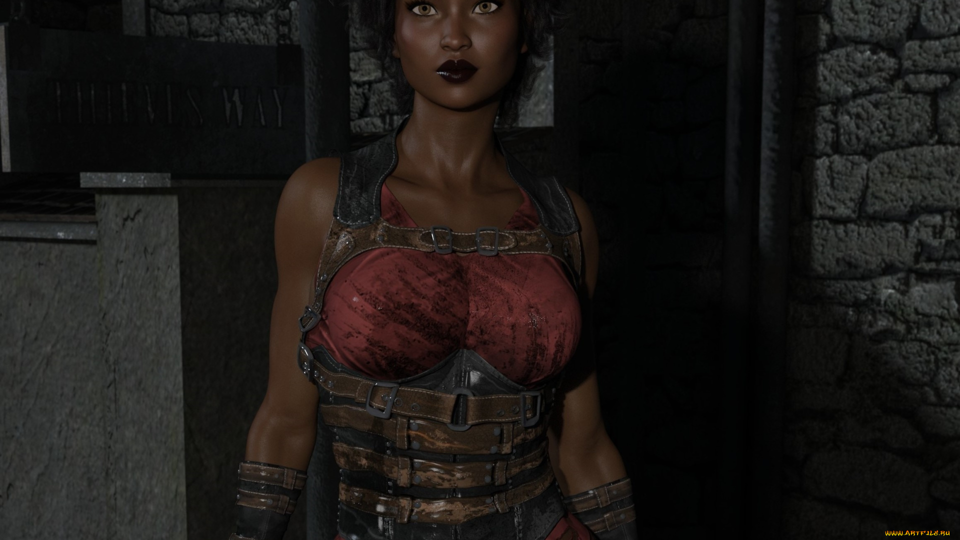 3д, графика, люди, , people, девушка, взгляд, фон