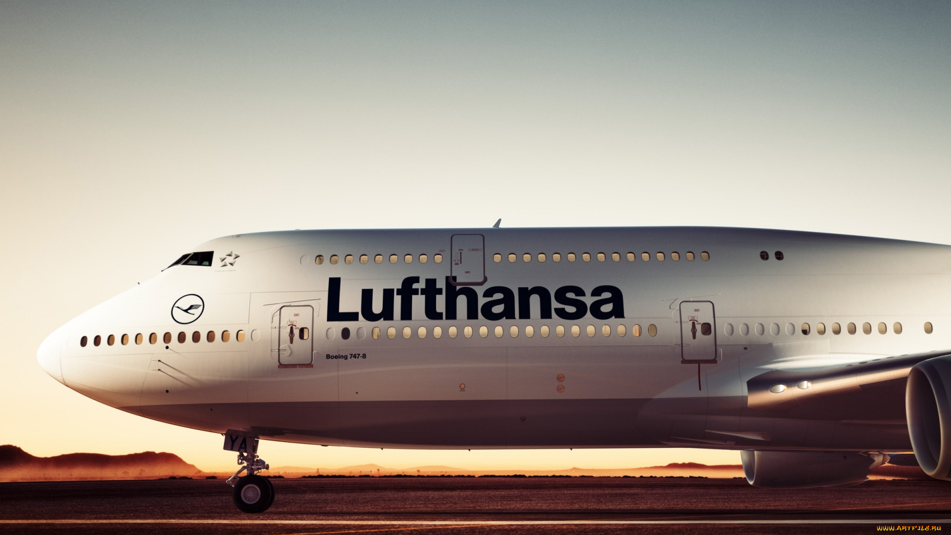 boeing, 747, авиация, пассажирские, самолёты, boeing, 747, lufthansa, аэродром, взлетно-посадочная, полоса, пассажирский, самолет