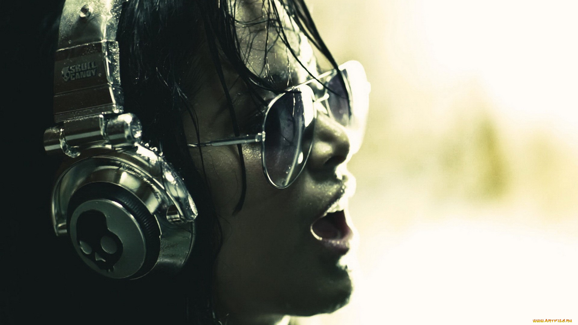 музыка, -другое, очки, наушники, лицо, человек, эмоции