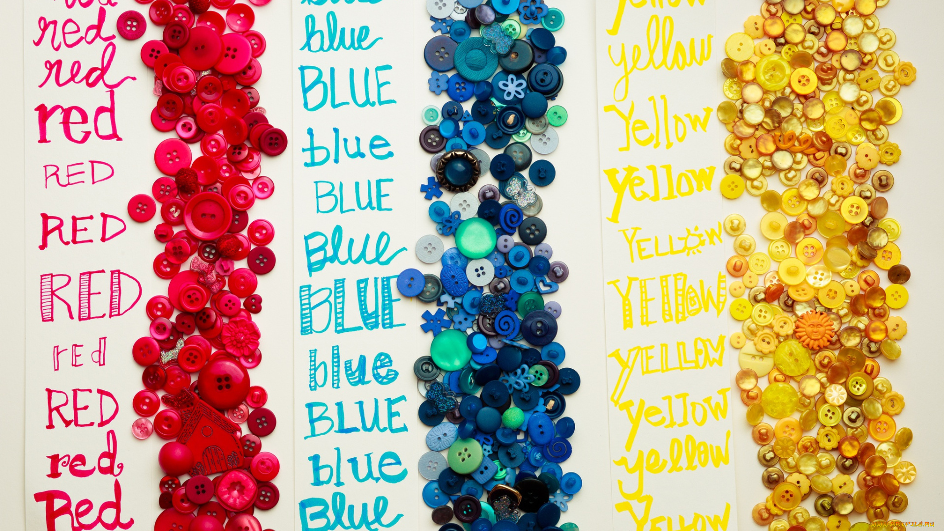 разное, -, другое, фон, пуговицы, цвет