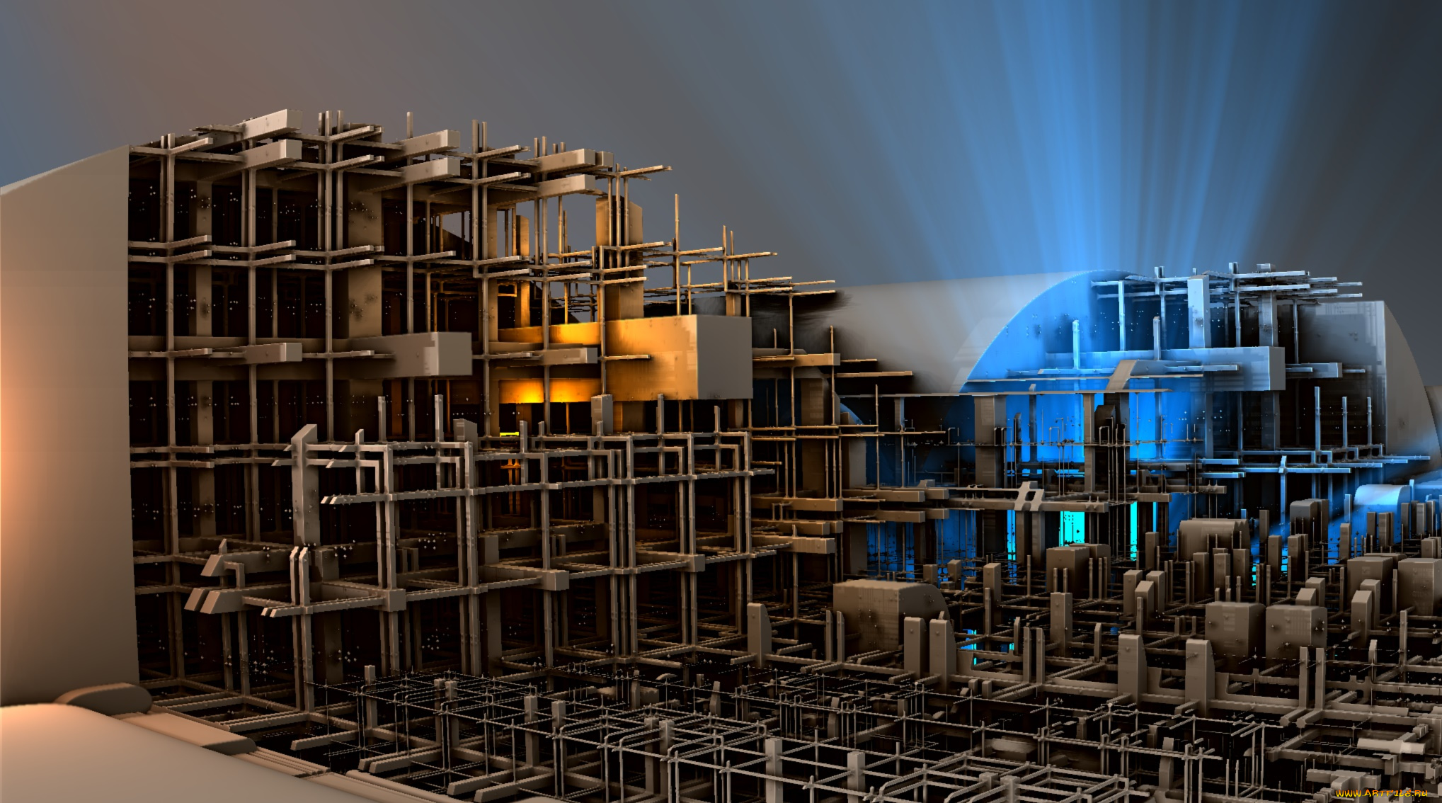 3д, графика, абстракция, , abstract, узор, фон, цвета