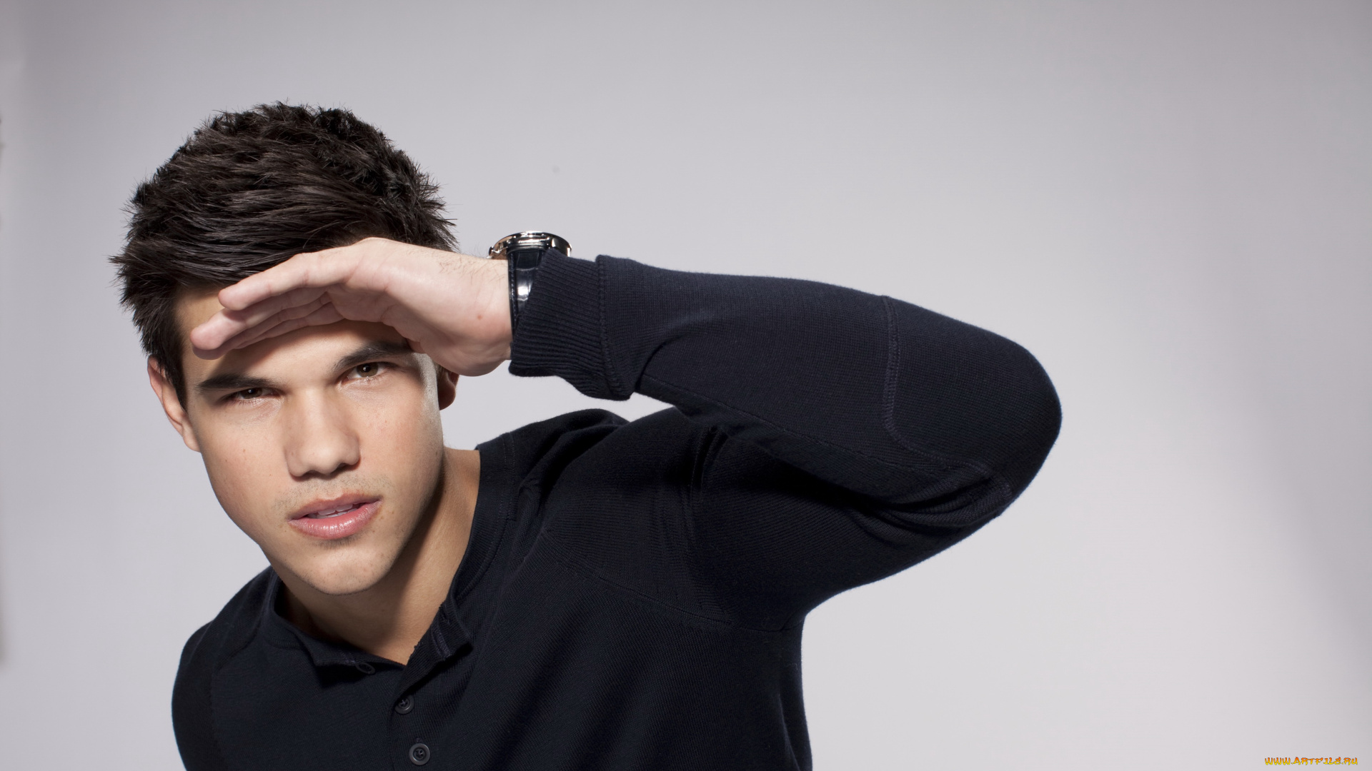 мужчины, taylor, lautner, актер, свитер, часы