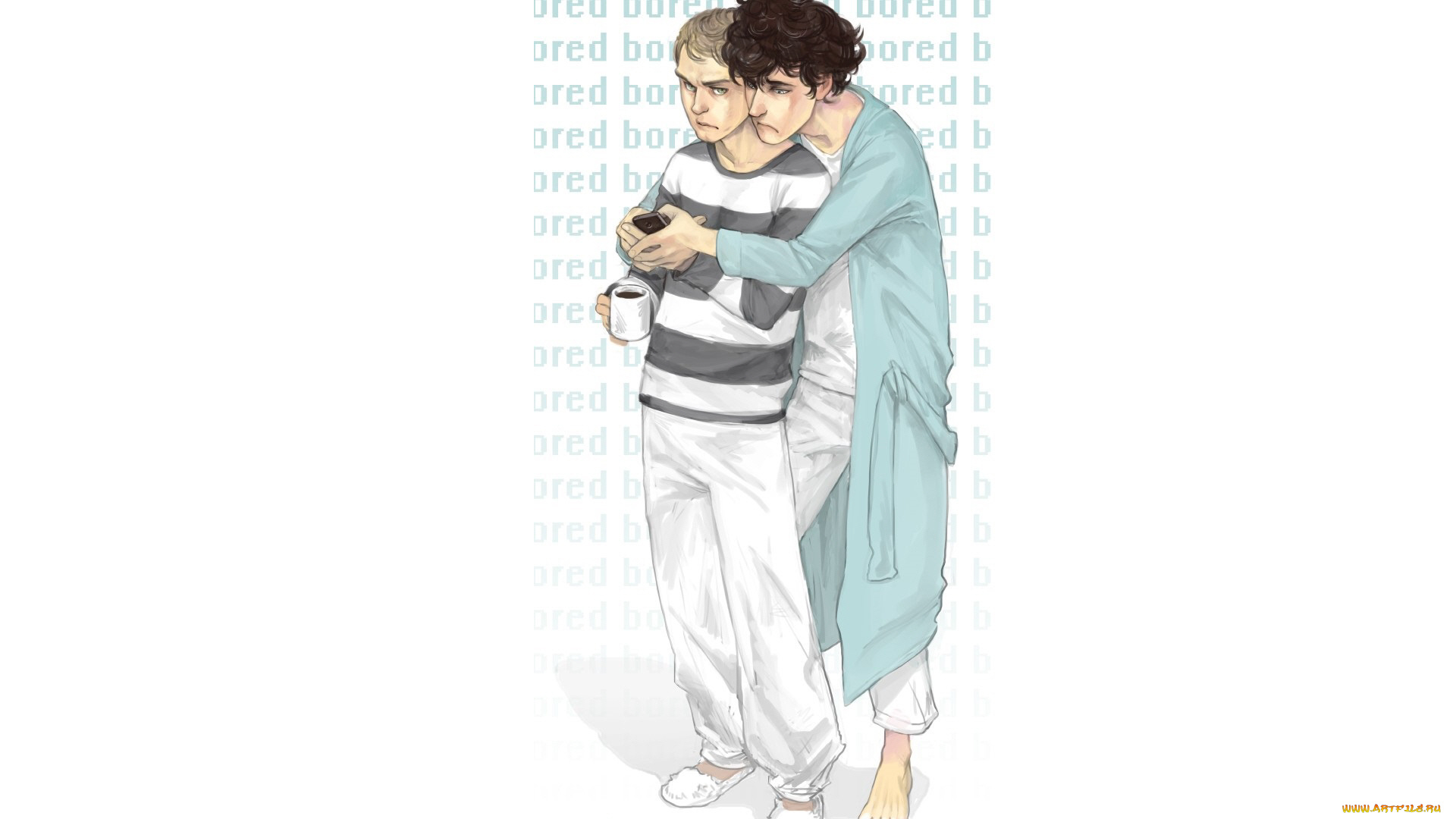 sherlock, bbc, рисованное, кино, sherlock, bbc