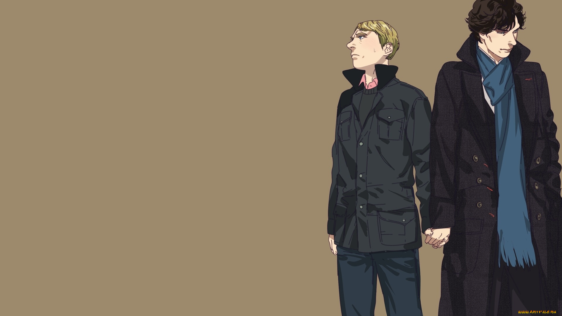 sherlock, bbc, рисованное, кино, sherlock, bbc