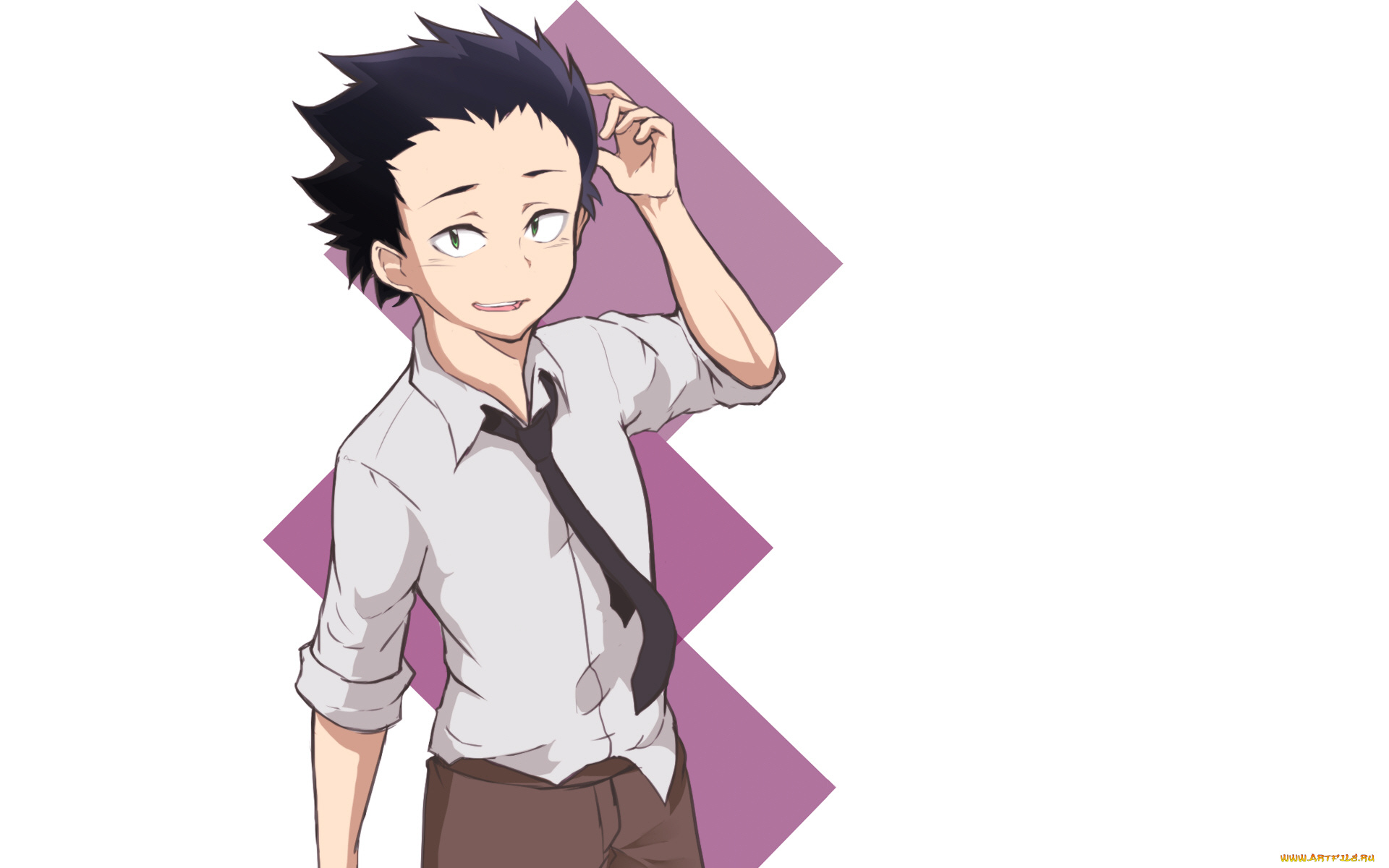 аниме, koe, no, katachi, форма, голоса