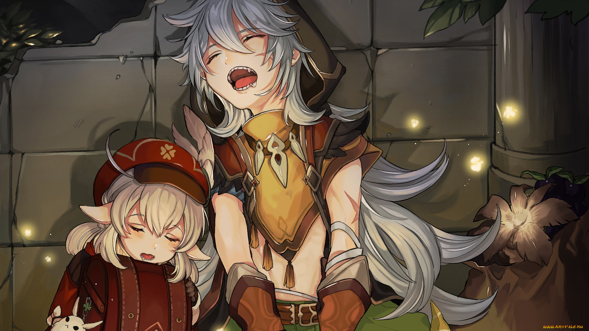 аниме, genshin, impact, genshin, impact