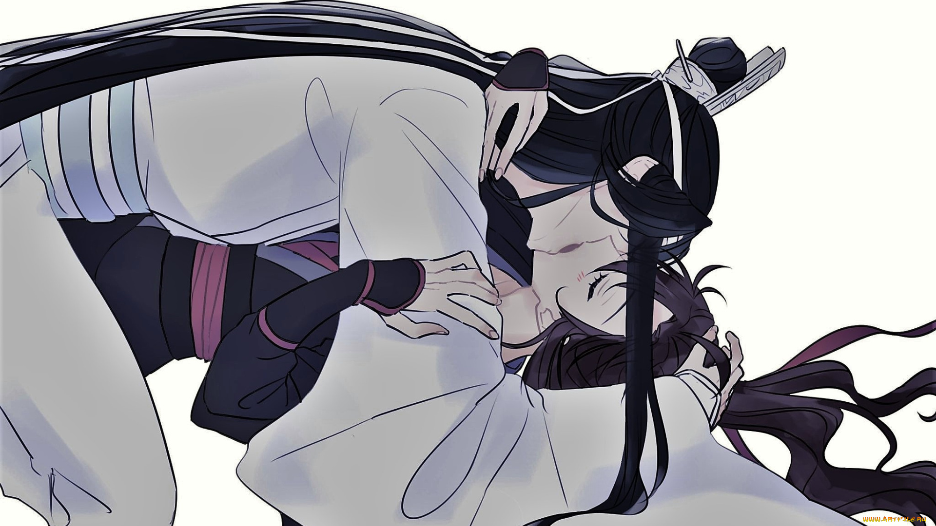 аниме, mo, dao, zu, shi, лань, ванцзы, вэй, усянь