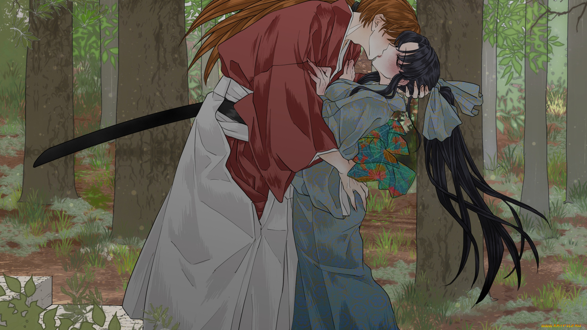 аниме, rurouni, kenshin, rurouni, kenshin