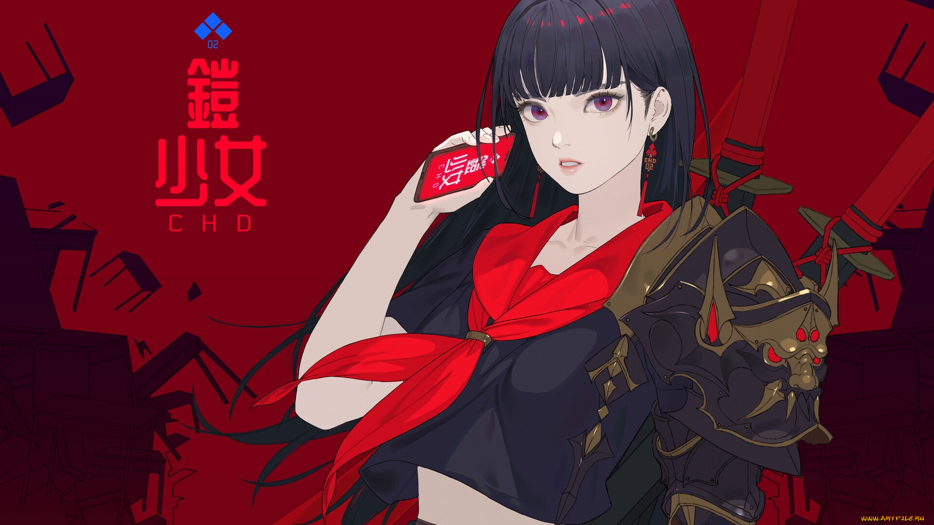 аниме, unknown, , другое, , девушка