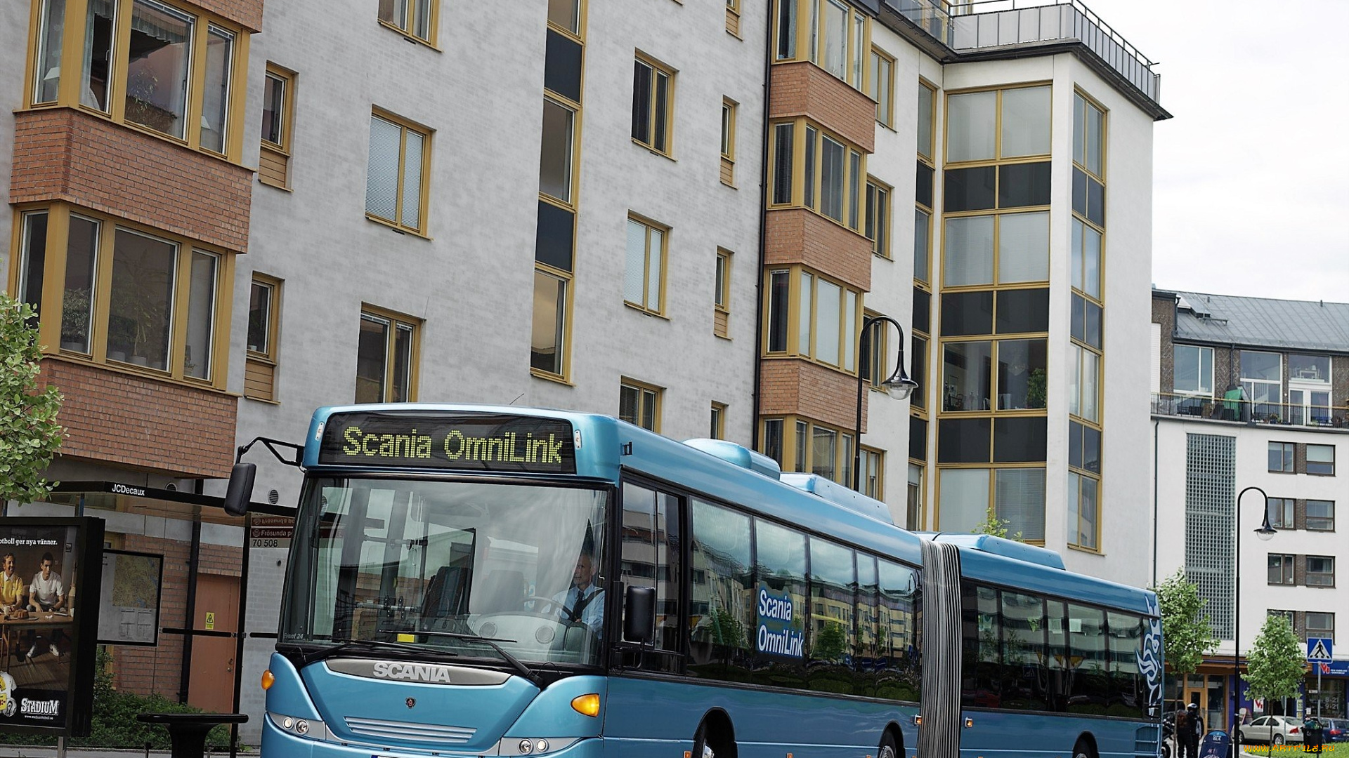 автомобили, автобусы, автобус, город