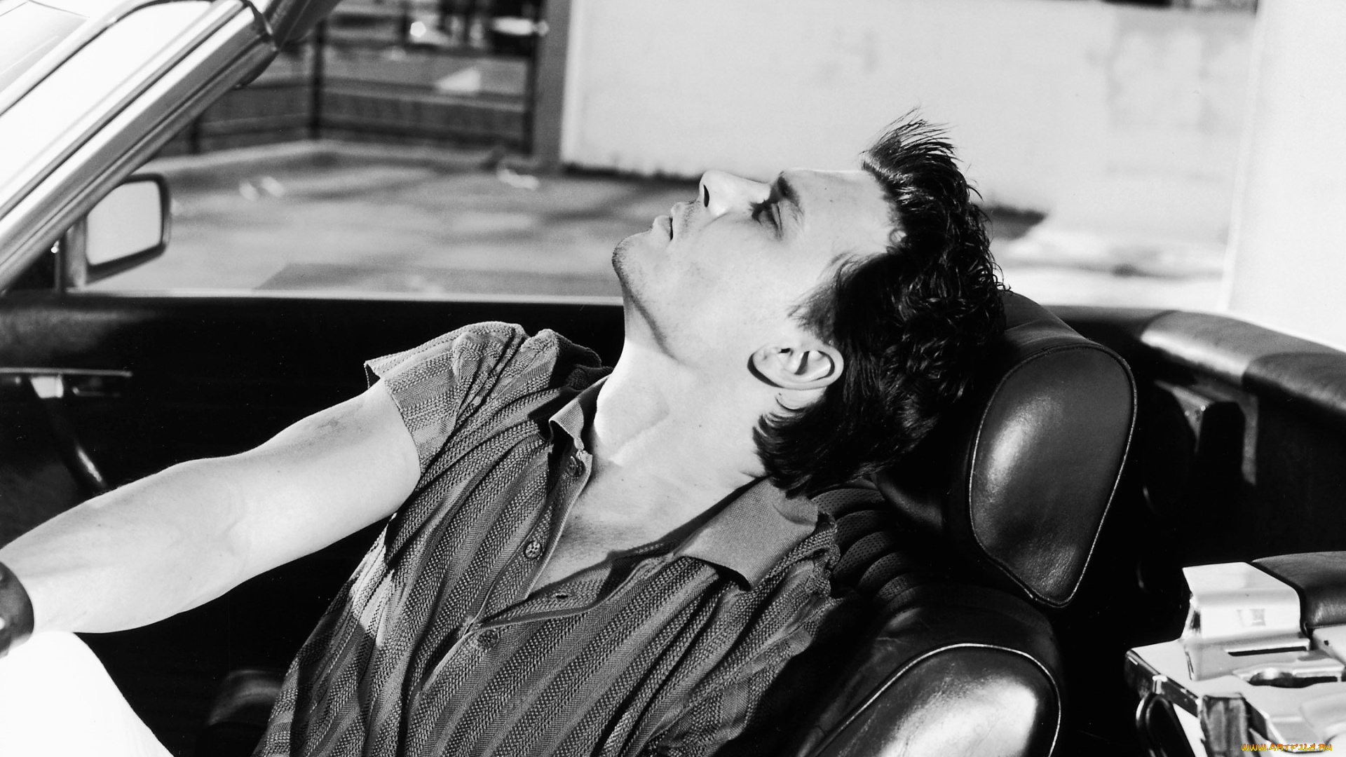 мужчины, johnny, depp, актер, рубашка, машина