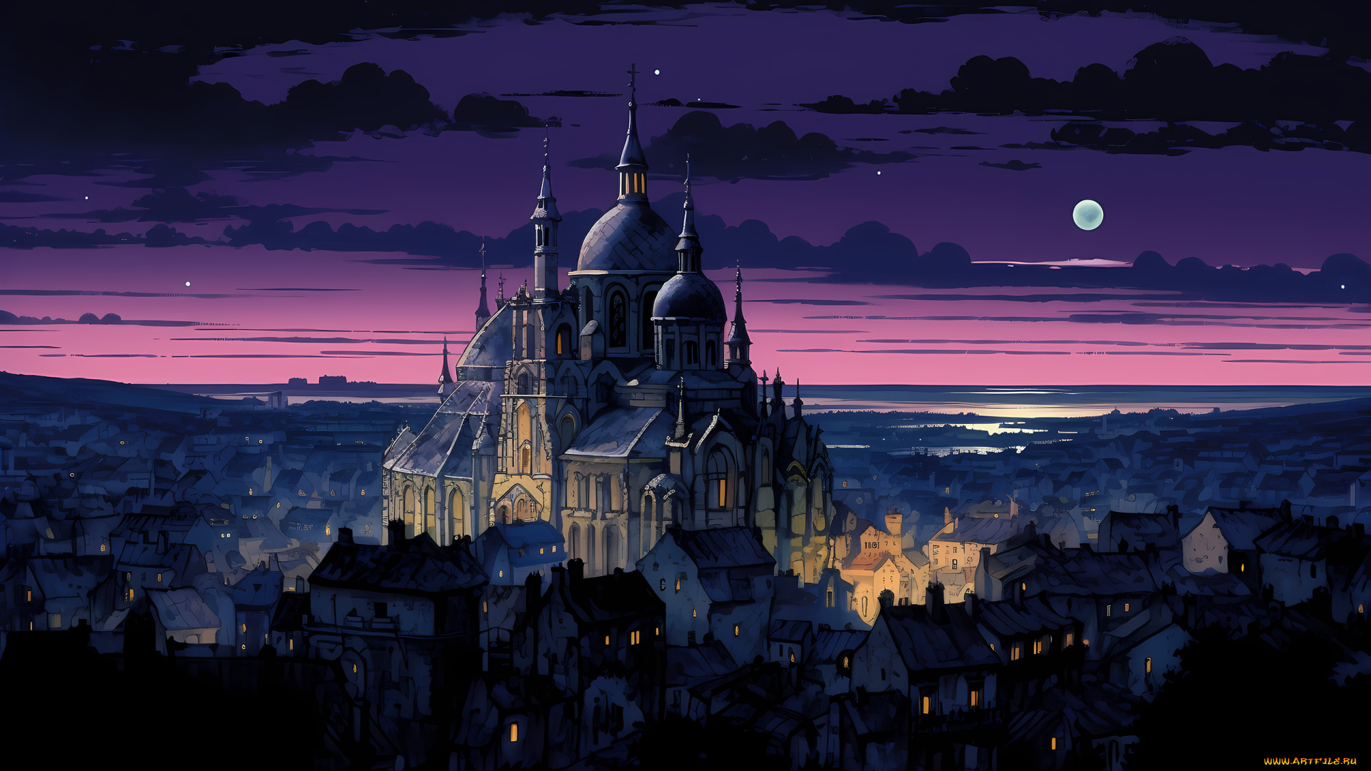 рисованное, города, нейросети, графика, нейроарт, ai, art, нейронные, сети, рисунки, нейро, искусство