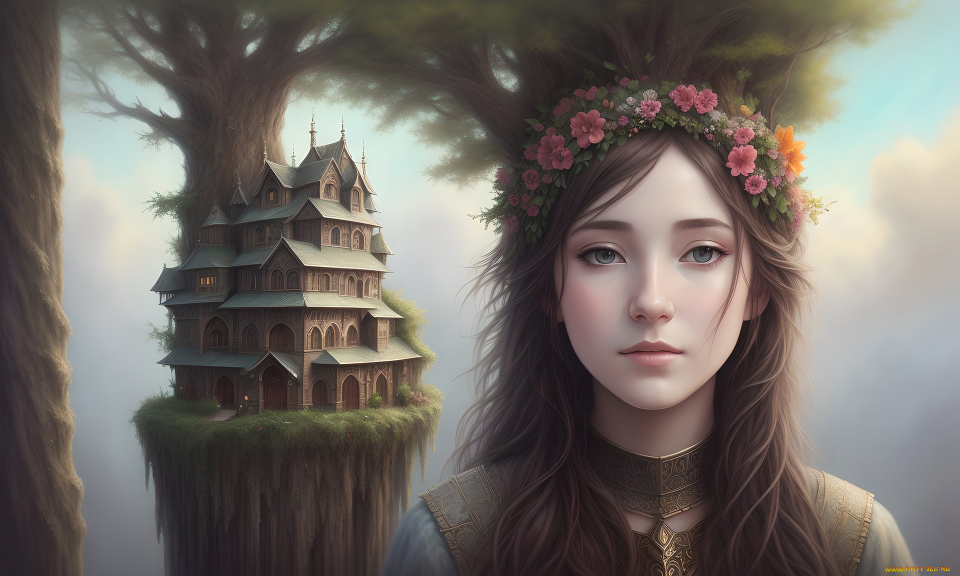 фэнтези, девушки, нейросети, графика, нейроарт, ai, art, нейронные, сети, рисунки, нейро, искусство