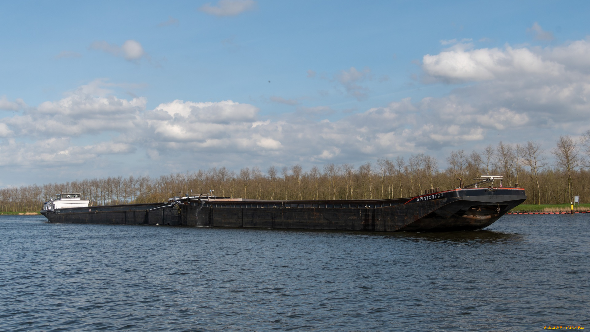 корабли, баржи, баржа