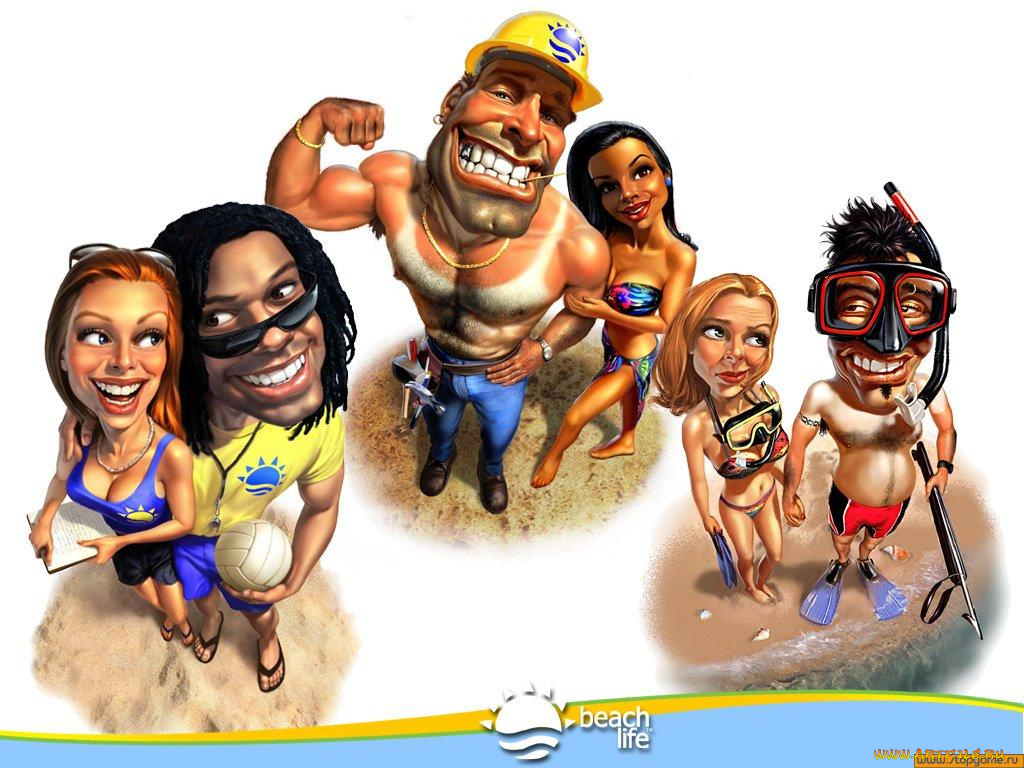 beach, life, видео, игры