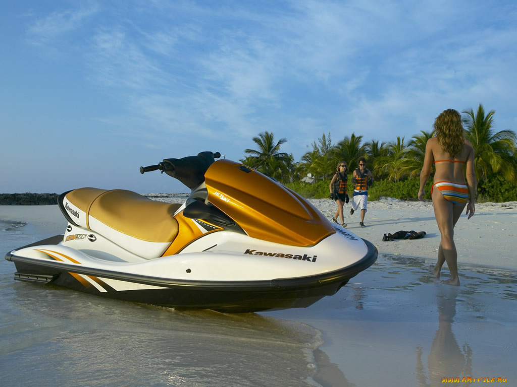 корабли, гидроциклы
