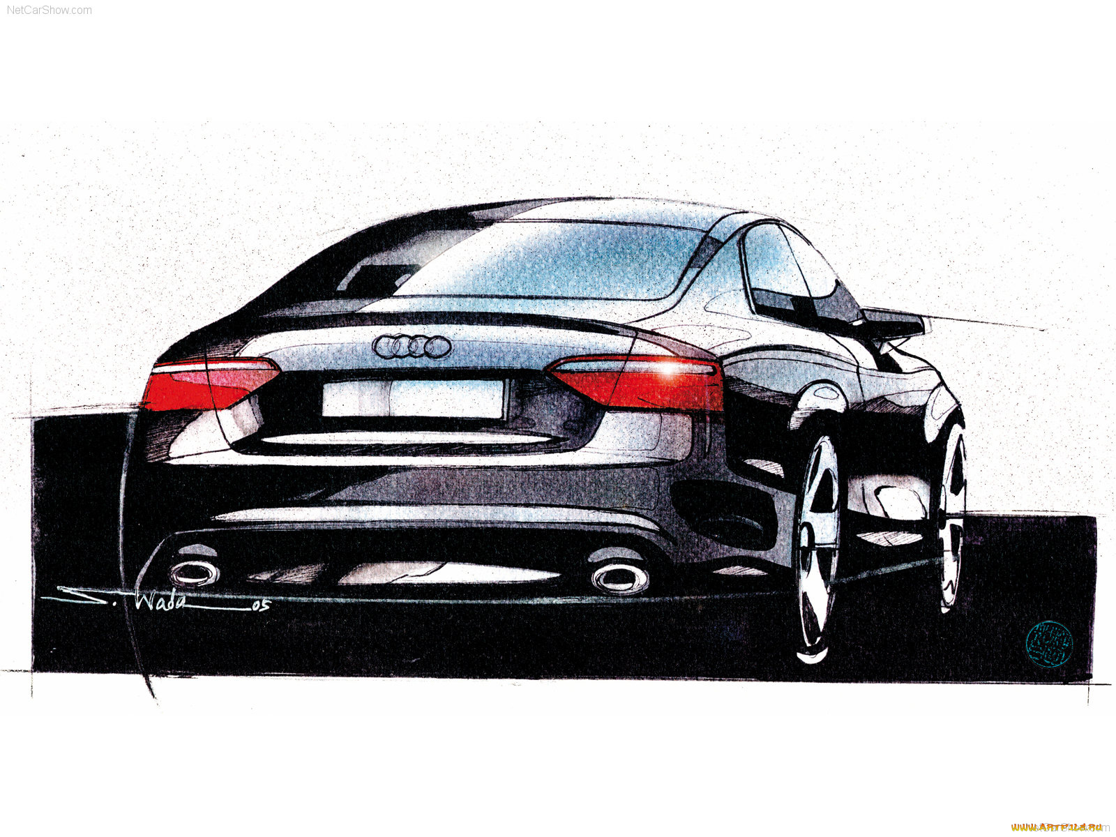 автомобили, рисованные