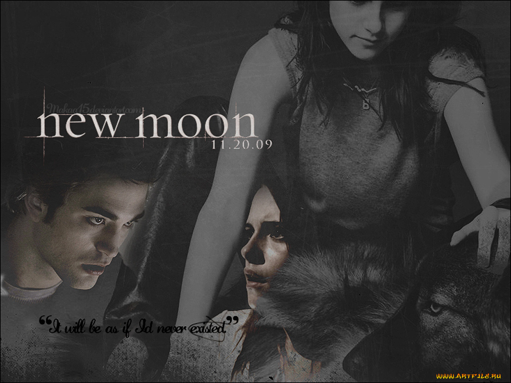 кино, фильмы, the, twilight, saga, new, moon