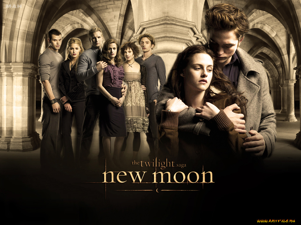 кино, фильмы, the, twilight, saga, new, moon