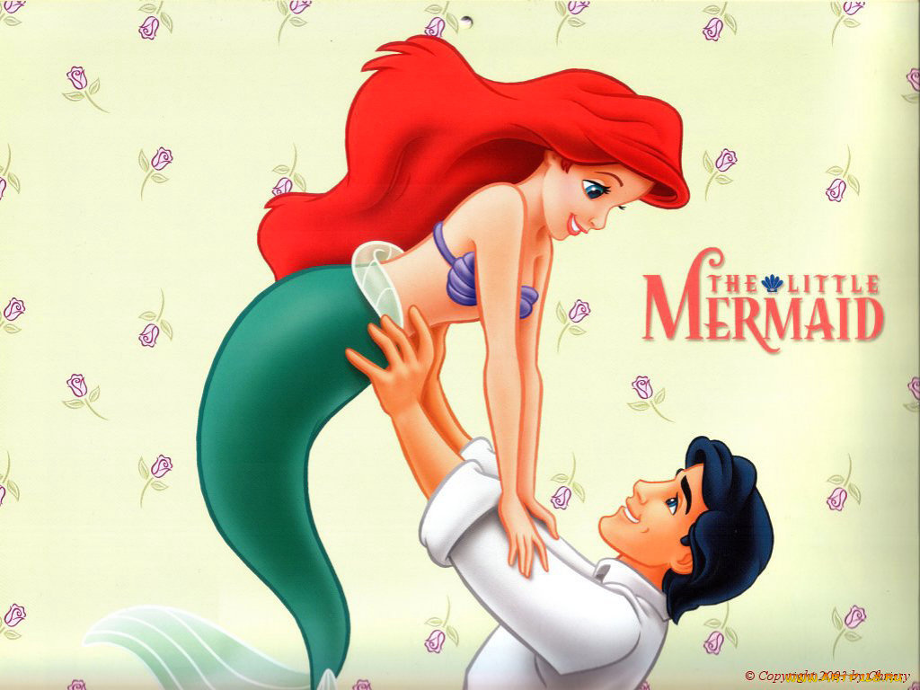 мультфильмы, the, little, mermaid