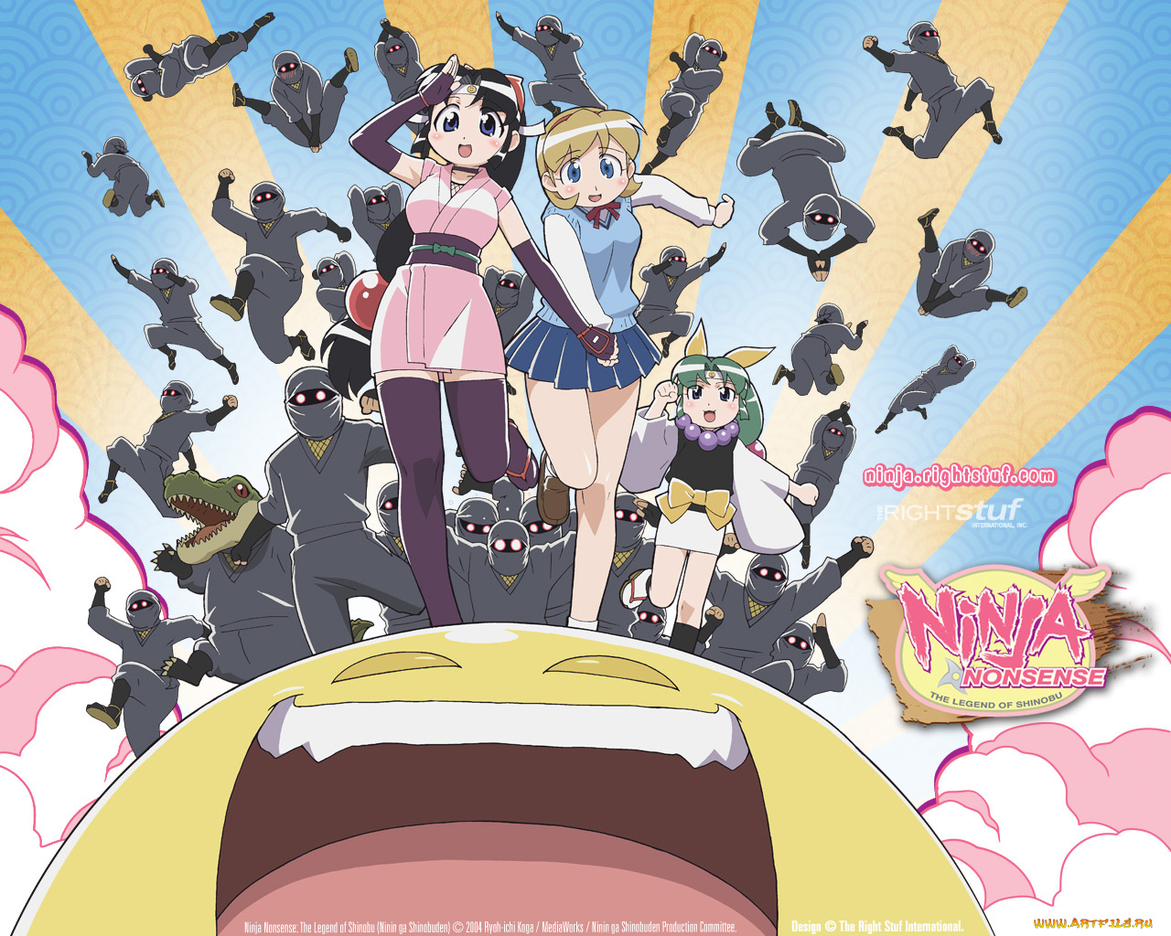 аниме, 2x2=shinobuden