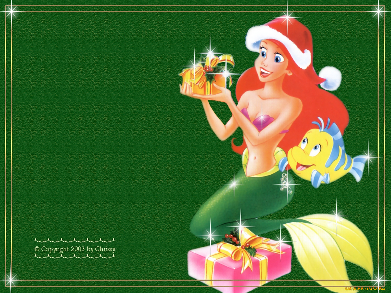 мультфильмы, the, little, mermaid