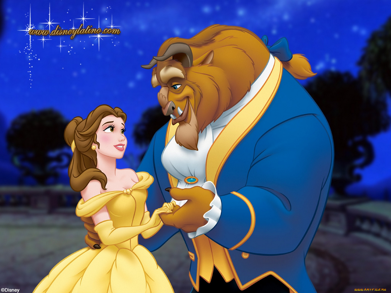 мультфильмы, beauty, and, the, beast