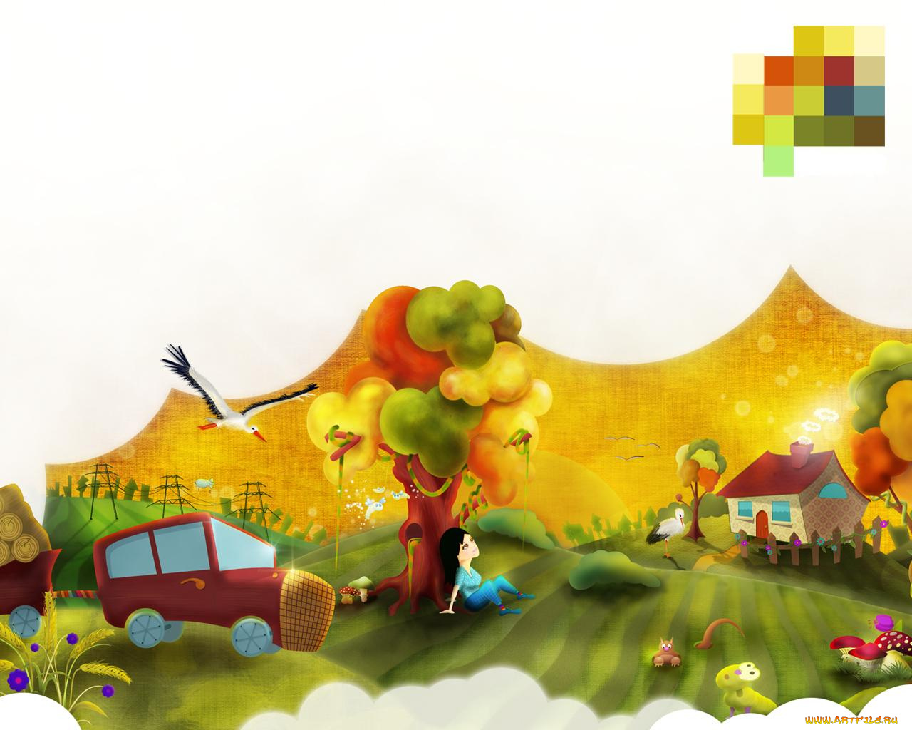 рисованные, другое